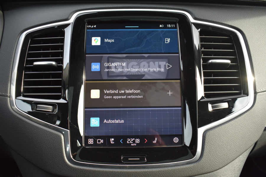 Volvo XC90 T8 455PK Recharge AWD Ultra Bright | Head-Up | Full-LED | Panoramadak | Nubuck hemel | Harman/Kardon | Kinderzitje | Keyless | Adapt. Cruise | BLIS |