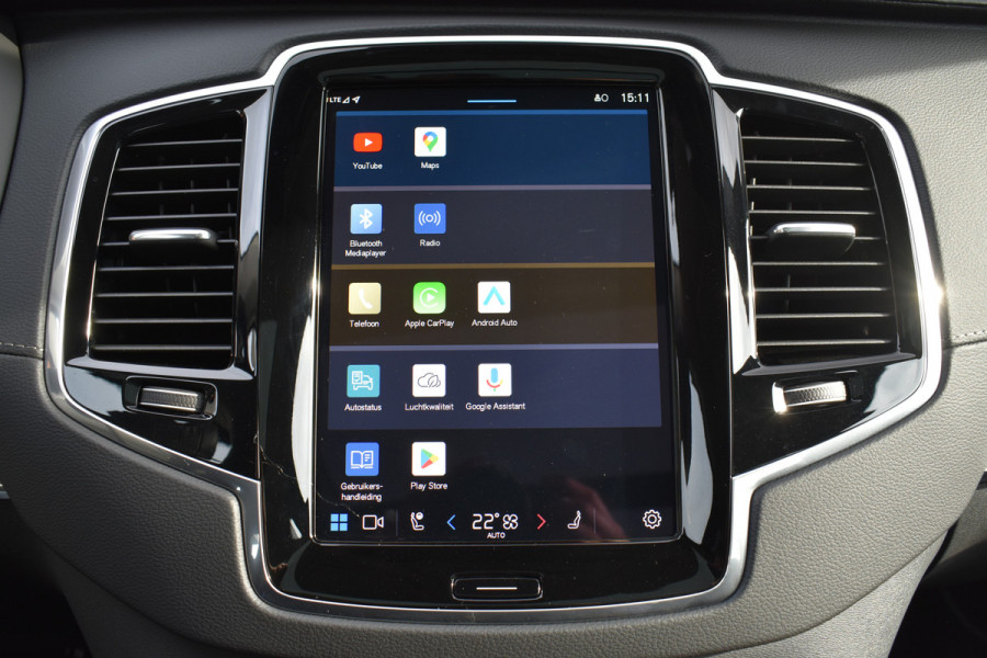 Volvo XC90 T8 455PK Recharge AWD Ultra Bright | Head-Up | Full-LED | Panoramadak | Nubuck hemel | Harman/Kardon | Kinderzitje | Keyless | Adapt. Cruise | BLIS |