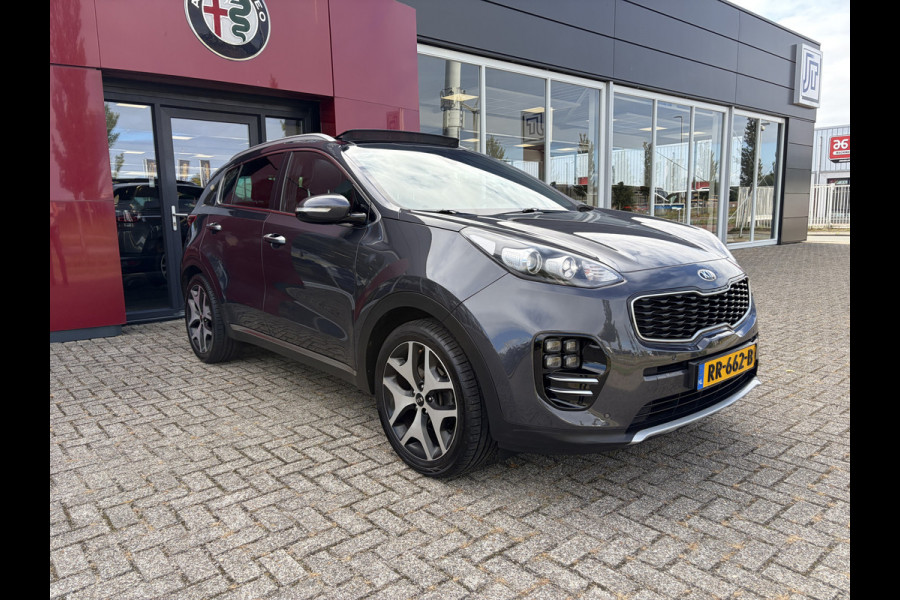 Kia Sportage 1.6 T-GDI GT-Line | Trekhaak (1.900 KG) | Leer | Stoel/stuurwielverwarming |