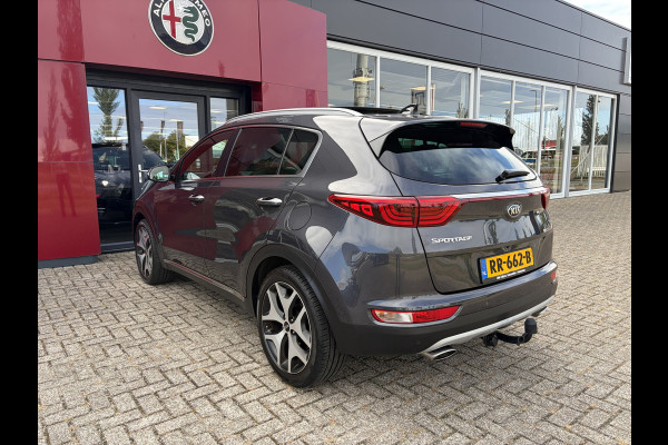Kia Sportage 1.6 T-GDI GT-Line | Trekhaak (1.900 KG) | Leer | Stoel/stuurwielverwarming |