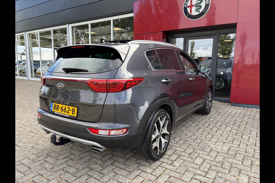 Kia Sportage 1.6 T-GDI GT-Line | Trekhaak (1.900 KG) | Leer | Stoel/stuurwielverwarming |