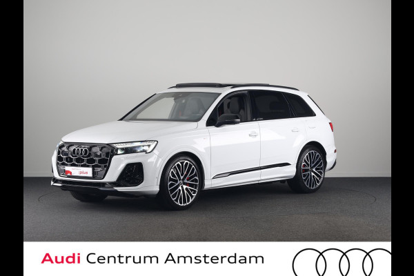 Audi Q7 60 TFSI e quattro Pro Line S Competition 490pk | Panoramadak | Wegklapbare trekhaak |  Stoelventilatie/massage voorin | HD-matrix-led, laserlicht | Digitale oled-achterlichten | Bang & Olufsen Premium 3D | Leder Valcona S-logo ruitpatroon