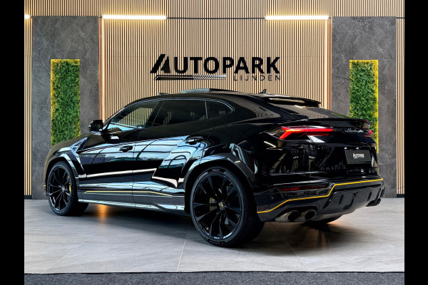 Lamborghini Urus 4.0 V8 |PANO|AKRAPOVIC|B&O|MASSAGE|CERAMIC|HuD|CARBON|SOFTCLOSE|360 CAMERA|GARANTIE 03/2027|23 INCH|650PK|BOMVOL!