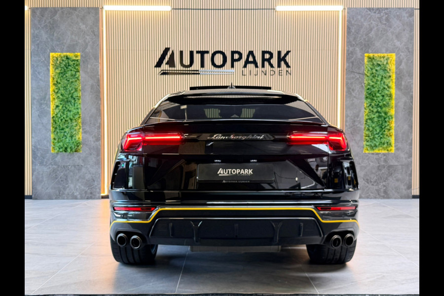 Lamborghini Urus 4.0 V8 |PANO|AKRAPOVIC|B&O|MASSAGE|CERAMIC|HuD|CARBON|SOFTCLOSE|360 CAMERA|GARANTIE 03/2027|23 INCH|650PK|BOMVOL!
