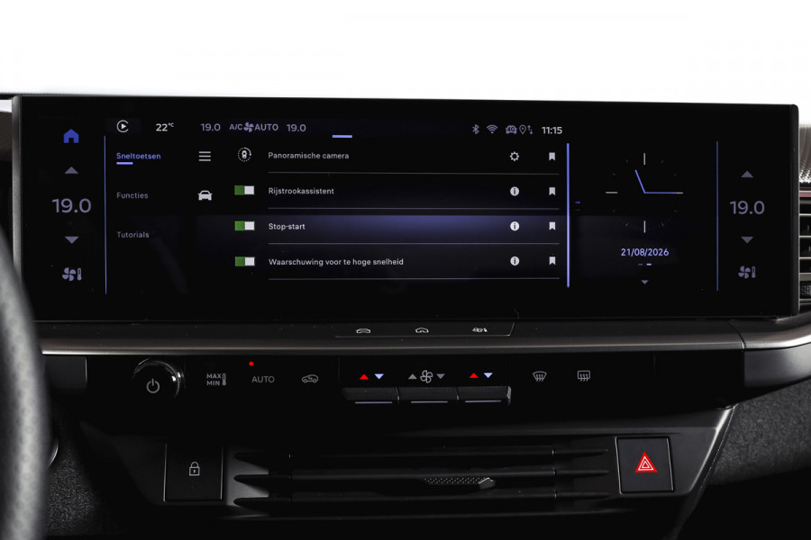 Opel Grandland 1.2 Turbo Hybrid GS | Dig. Cockpit | Adapt. Cruise | Stoel-+Stuurverw. | PDC | Camera | NAV + App. Connect | LM 19" | 3150