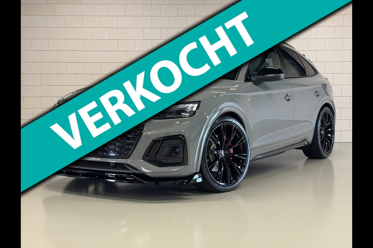 Audi Q5 Sportback 55 TFSI e quattro Competition Black Optic| PANO | SQ5 | B&O | SFEER | LUCHTVERING | TREKHAAK | MEMORY