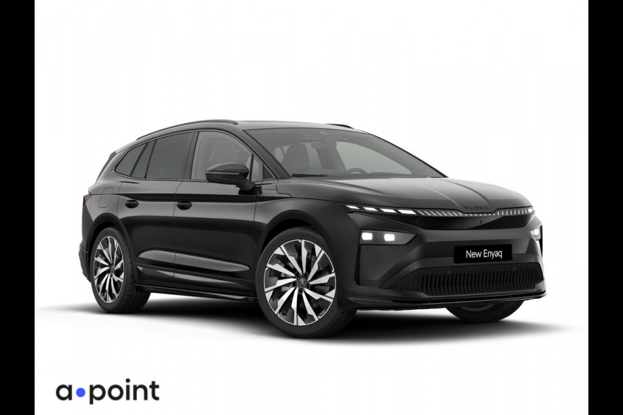Škoda Enyaq 85 Sportline Tour Edition 286 pk | Trekhaak | Panorama Dak | Winter Pakket | Business Upgrade pakket - Advanced | Velgen: 21" lichtmetalen velgen Supernova, zwart gepolijst