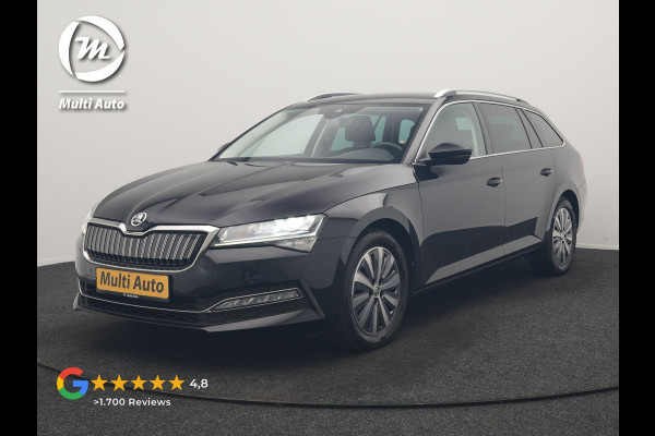 Škoda Superb Combi 1.4 TSI iV Business Edition PHEV 218pk Dealer O.H. | Adaptive Cruise | Camera | Stoelen Verwarmd | Apple Carplay | Navigatie | Crystal LED | DAB | Plug In Hybrid |