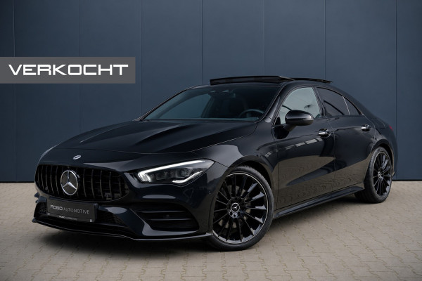 Mercedes-Benz CLA-Klasse 250 e AMG Line | Panoramadak | Stoelverwarming | Navigatie | Camera | Keyless | Ambiance Verlichting | Parkeersensoren | Cruise Control |