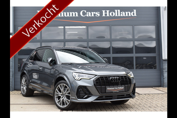 Audi Q3 45 TFSI e S-Line 245 Pk SOH 88% Leder/Stof Navi Camera Sfeerverlichting Keyless 20 Inch