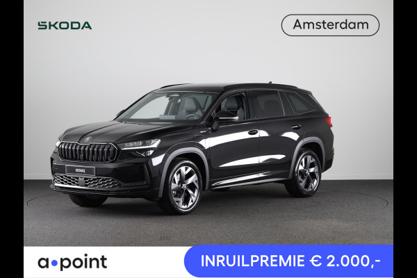 Škoda Kodiaq Sportline Business PHEV 1.5 TSI 204 pk 6 versn. DSG | Panoramadak | Trekhaak | Winterpakket | Elek. stoel | Adaptive Cruise | Blind Spot |