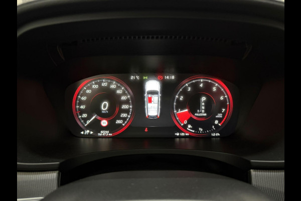 Volvo V90 2.0 T4 210PK R-DESIGN POLESTAR ENGINEERD | LUXURY LINE - PANORAMISCH SCHUIF/KANTEL DAK/HEAD-UP DISPLAY/PARK ASSIST CAMERA ACHTER/MET LEER BEKLEED DASHBOARD | PREMIUM AUDIO BY HARMAN KARDON PREMIUM AUDIO | R-DESIGN GEPERFOREERD NAPPA LEDEREN BEKLEDING MET CONTOURSTOELEN (SPORTSTOELEN) MET VERSTELBARE ZITVERLENGING | POWERSEATS -ELEKTRISCH VERSTELBARE VOORSTOELEN MET GEHEUGEN FUNCTIE OP BEIDE STOELEN | SCANDINAVIAN LINE - PARKEERVERWARMING MET TIMER (STANDKACHEL) / STOEL & STUUR VERWARMING / ACHTERBANK VERWARMING | ADAPTIVE CRUISECONTROL MET PILOT ASSIST | FULL LED KOPLA
