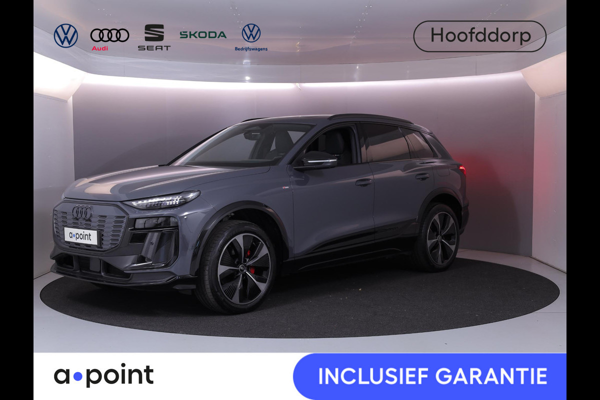 Audi Q6 e-tron S edition quattro 100 kWh 385pk | Panoramadak |  Luchtvering | B&O Audio | Elektisch verstelbare voorstoelen | Geheugen bestuurderstoel | Head up Display