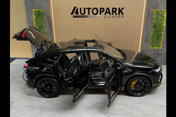 Lamborghini Urus 4.0 V8 |PANO|AKRAPOVIC|B&O|MASSAGE|CERAMIC|HuD|CARBON|SOFTCLOSE|360 CAMERA|GARANTIE 03/2027|23 INCH|650PK|BOMVOL!