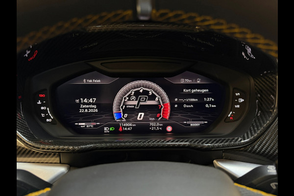 Lamborghini Urus 4.0 V8 |PANO|AKRAPOVIC|B&O|MASSAGE|CERAMIC|HuD|CARBON|SOFTCLOSE|360 CAMERA|GARANTIE 03/2027|23 INCH|650PK|BOMVOL!