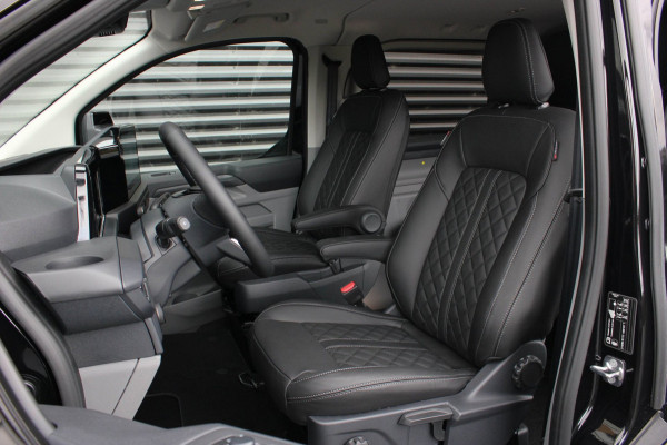Ford E-Transit Cust. 320 L2H1 Limited 71 kWh DC DUBBEL CABINE / JB- EDITON / CAMERA / 370KM RANGE / APPLE CARPLAY DRIVERS- PACK