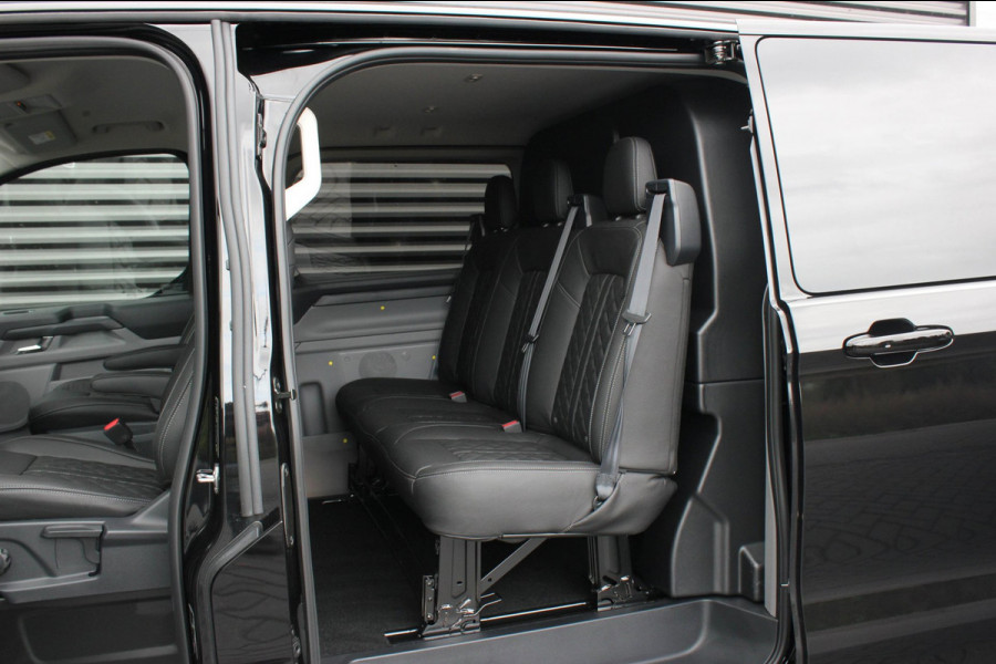Ford E-Transit Cust. 320 L2H1 Limited 71 kWh DC DUBBEL CABINE / JB- EDITON / CAMERA / 370KM RANGE / APPLE CARPLAY DRIVERS- PACK
