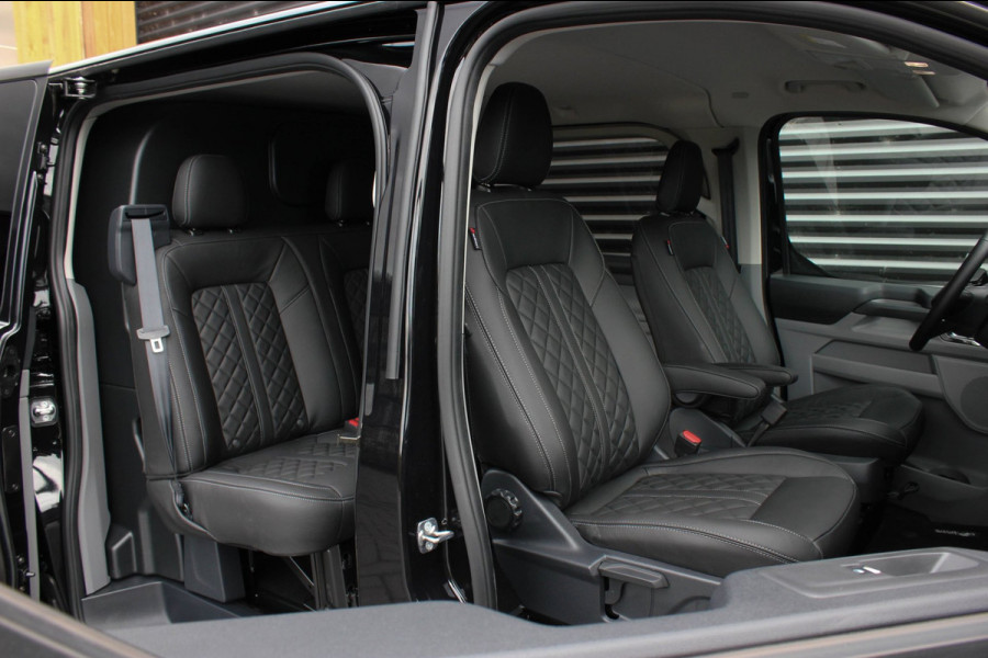 Ford E-Transit Cust. 320 L2H1 Limited 71 kWh DC DUBBEL CABINE / JB- EDITON / CAMERA / 370KM RANGE / APPLE CARPLAY DRIVERS- PACK