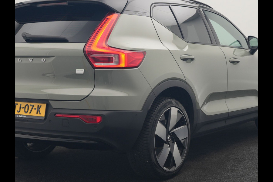 Volvo XC40 Recharge Ultimate 70 kWh 232pk Dealer O.H | Trekhaak Af Fabriek | Panodak | Adaptive Cruise | 360 Camera | Sportstoelen Memory & Verwarmd | Harman / Kardon | Keyless | Blis | Google Assistent | Stuur Verwarmd | Apple Carplay | DAB |