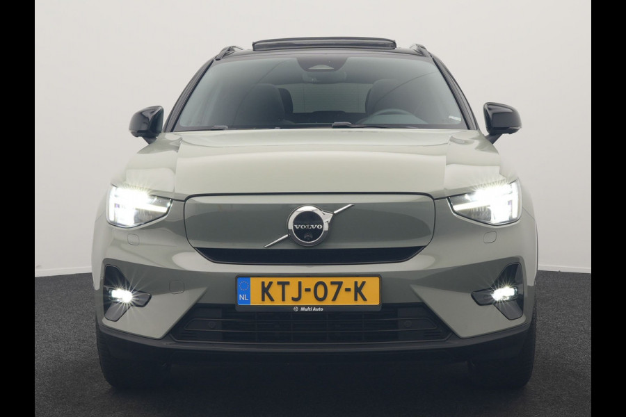 Volvo XC40 Recharge Ultimate 70 kWh 232pk Dealer O.H | Trekhaak Af Fabriek | Panodak | Adaptive Cruise | 360 Camera | Sportstoelen Memory & Verwarmd | Harman / Kardon | Keyless | Blis | Google Assistent | Stuur Verwarmd | Apple Carplay | DAB |