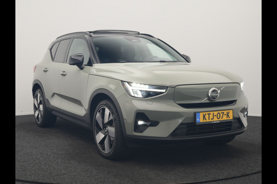 Volvo XC40 Recharge Ultimate 70 kWh 232pk Dealer O.H | Trekhaak Af Fabriek | Panodak | Adaptive Cruise | 360 Camera | Sportstoelen Memory & Verwarmd | Harman / Kardon | Keyless | Blis | Google Assistent | Stuur Verwarmd | Apple Carplay | DAB |