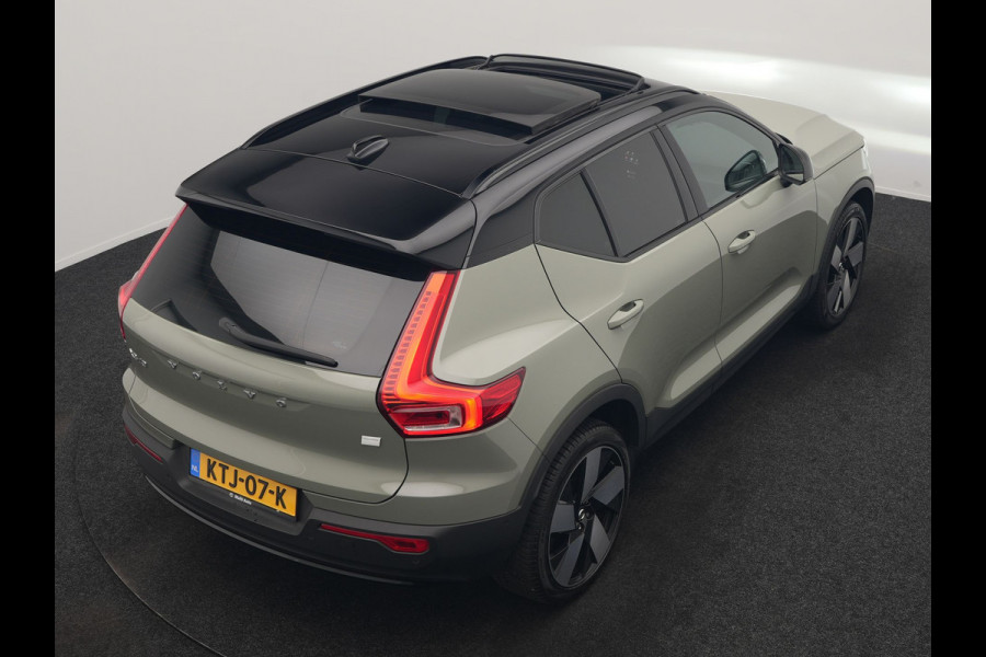 Volvo XC40 Recharge Ultimate 70 kWh 232pk Dealer O.H | Trekhaak Af Fabriek | Panodak | Adaptive Cruise | 360 Camera | Sportstoelen Memory & Verwarmd | Harman / Kardon | Keyless | Blis | Google Assistent | Stuur Verwarmd | Apple Carplay | DAB |
