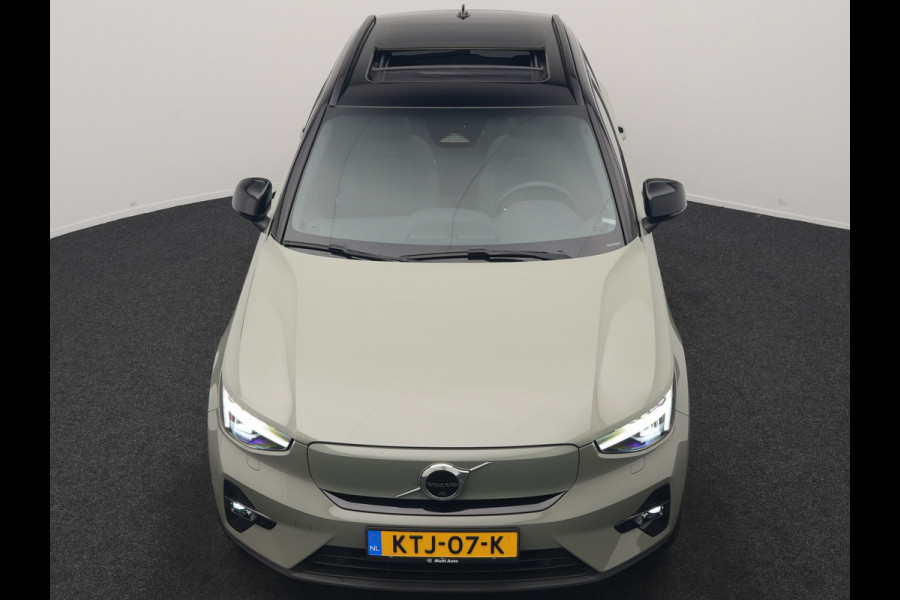 Volvo XC40 Recharge Ultimate 70 kWh 232pk Dealer O.H | Trekhaak Af Fabriek | Panodak | Adaptive Cruise | 360 Camera | Sportstoelen Memory & Verwarmd | Harman / Kardon | Keyless | Blis | Google Assistent | Stuur Verwarmd | Apple Carplay | DAB |
