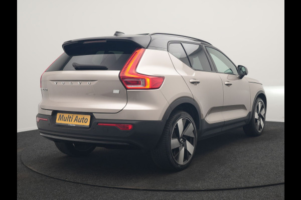 Volvo XC40 Recharge Ultimate 69 kWh 232pk | Trekhaak Af Fabriek | Panodak | Warmtepomp | 360 Camera | BLIS | Harman / Kardon | Adaptive Cruise | Sportstoelen Memory & Verwarmd | Keyless | Apple Carplay | Pilot Assist | DAB | 20"L.M |