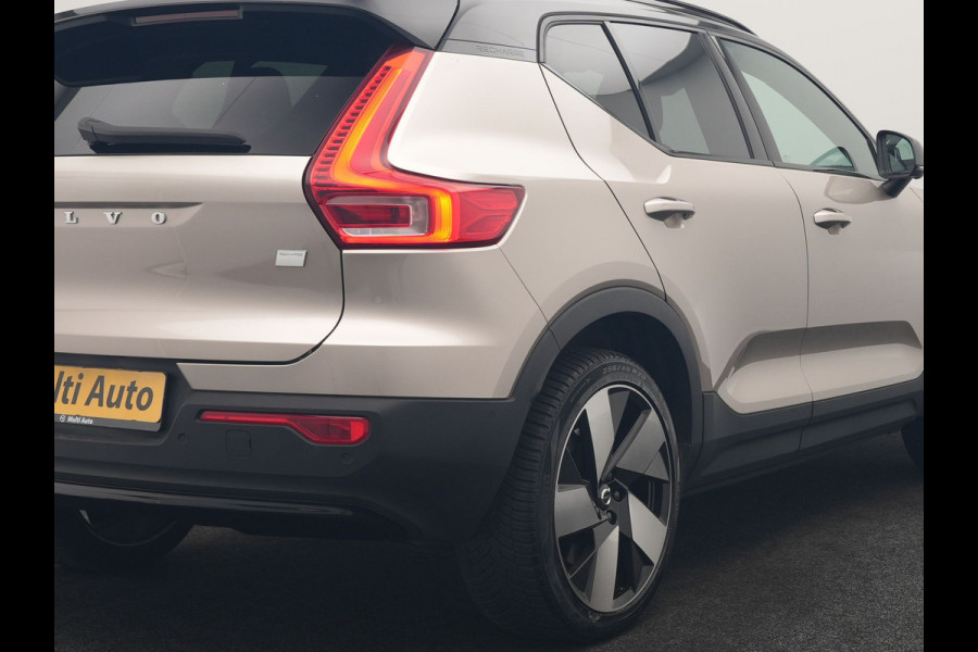 Volvo XC40 Recharge Ultimate 69 kWh 232pk | Trekhaak Af Fabriek | Panodak | Warmtepomp | 360 Camera | BLIS | Harman / Kardon | Adaptive Cruise | Sportstoelen Memory & Verwarmd | Keyless | Apple Carplay | Pilot Assist | DAB | 20"L.M |