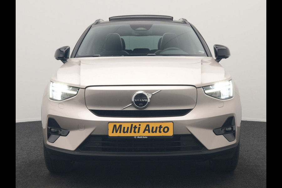 Volvo XC40 Recharge Ultimate 69 kWh 232pk | Trekhaak Af Fabriek | Panodak | Warmtepomp | 360 Camera | BLIS | Harman / Kardon | Adaptive Cruise | Sportstoelen Memory & Verwarmd | Keyless | Apple Carplay | Pilot Assist | DAB | 20"L.M |