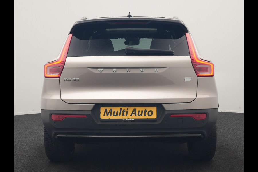 Volvo XC40 Recharge Ultimate 69 kWh 232pk | Trekhaak Af Fabriek | Panodak | Warmtepomp | 360 Camera | BLIS | Harman / Kardon | Adaptive Cruise | Sportstoelen Memory & Verwarmd | Keyless | Apple Carplay | Pilot Assist | DAB | 20"L.M |