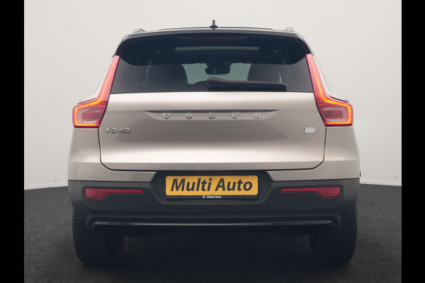 Volvo XC40 Recharge Ultimate 69 kWh 232pk | Trekhaak Af Fabriek | Panodak | Warmtepomp | 360 Camera | BLIS | Harman / Kardon | Adaptive Cruise | Sportstoelen Memory & Verwarmd | Keyless | Apple Carplay | Pilot Assist | DAB | 20"L.M |