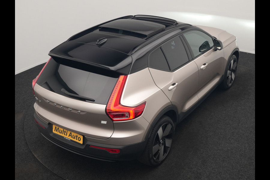 Volvo XC40 Recharge Ultimate 69 kWh 232pk | Trekhaak Af Fabriek | Panodak | Warmtepomp | 360 Camera | BLIS | Harman / Kardon | Adaptive Cruise | Sportstoelen Memory & Verwarmd | Keyless | Apple Carplay | Pilot Assist | DAB | 20"L.M |