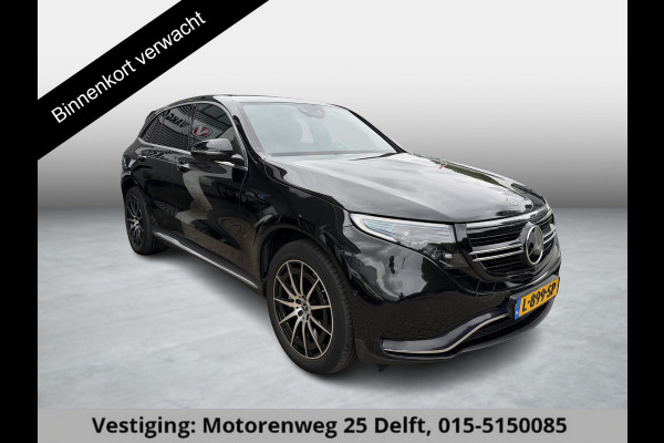Mercedes-Benz EQC 400 BUSINESS AMG 80 kWh ACCU 97% GARANTIE 7-2031! 4MATIC. SCHUIFDAK PREMIUM PLUS-PAKKET! . GARANTIE TOT 07-2031 . ACCU 97% . PANORAMA-DAK .