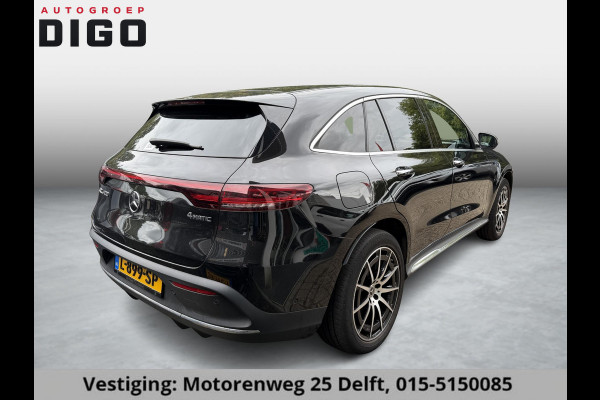 Mercedes-Benz EQC 400 BUSINESS AMG 80 kWh ACCU 97% GARANTIE 7-2031! 4MATIC. SCHUIFDAK PREMIUM PLUS-PAKKET! . GARANTIE TOT 07-2031 . ACCU 97% . PANORAMA-DAK .