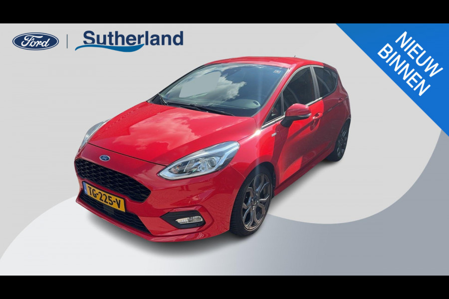 Ford Fiesta 1.0 EcoBoost ST-Line 100pk Trekhaak | Cruise control | Apple Carplay, Android  Auto | Voorruit verwarming | Climate control
