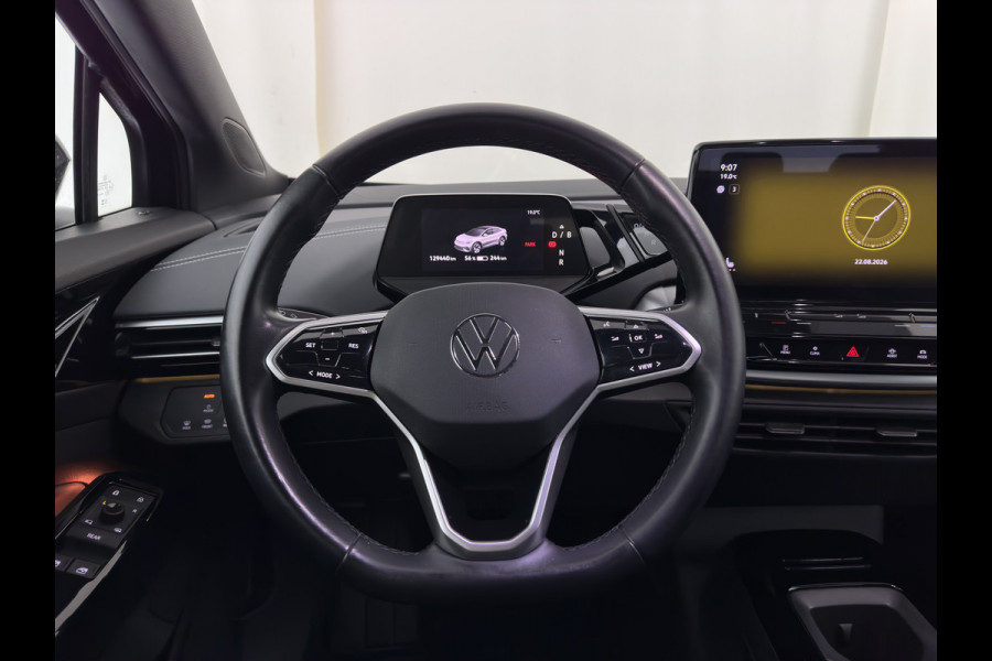 Volkswagen ID.5 Pro Business 77 kWh [3-Fase-11kW] {SoH-93%} (INCL.BTW) *HEAD-UP | LEATHER-FABRIC | FULL-LED | ADAPTIE-CRUISE |  DIGI-COCKPIT | HEATED-COMFORTSEATS | KEYLESS | DAB+ | AMBIENT-LIGHT | NAVI-FULLMAP | CAMERA | TOWBAR | 19''ALU*