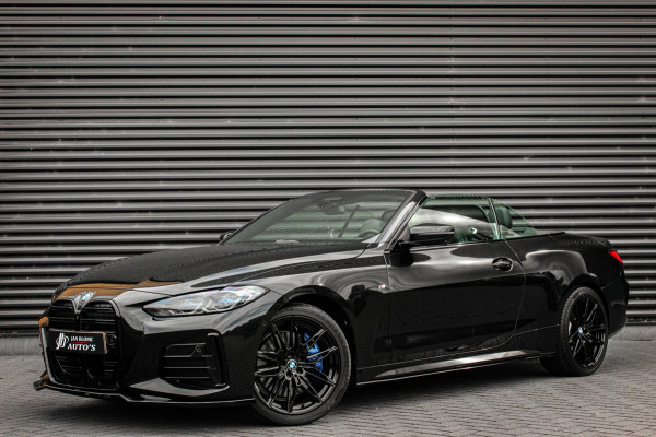 BMW 4 Serie Cabrio M440i xDrive High Executive 374PK / STUURVERWARMING / FULL BLACK / 19'' WHEELS / FULL OPTIONS /M-SPORT/ HEAD-UP