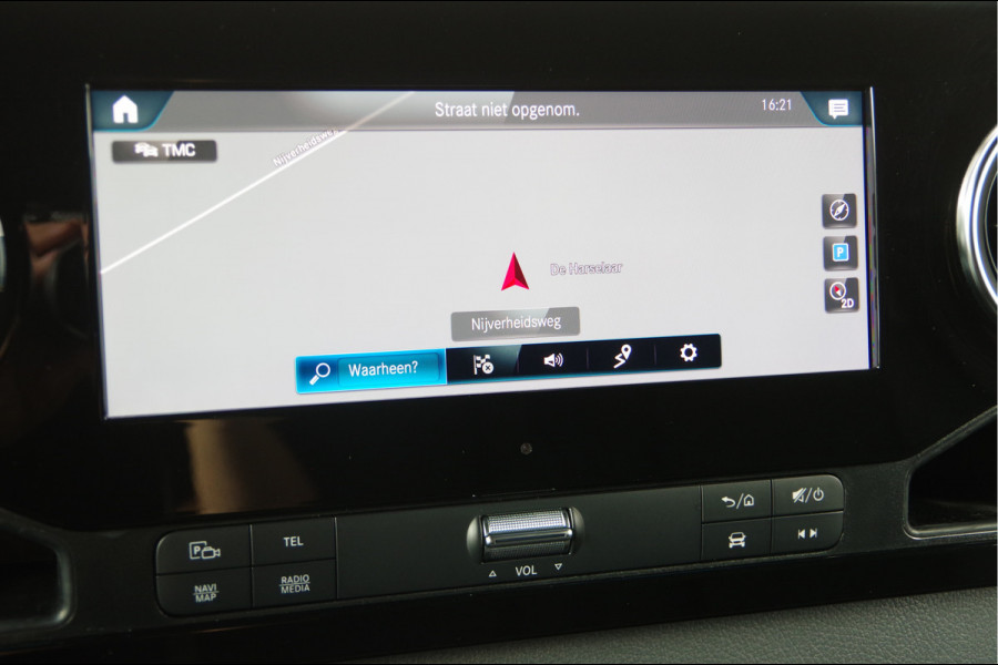 Mercedes-Benz Sprinter 319 3.0 CDI V6 L2H2 AUT. LED, 2X SCHUIFDEUR, 3.5T TREKHAAK, 360 CAMERA, MBUX 10'', LEDER, CRUISE, CLIMA, PARKEERSENSOREN, 18'' L