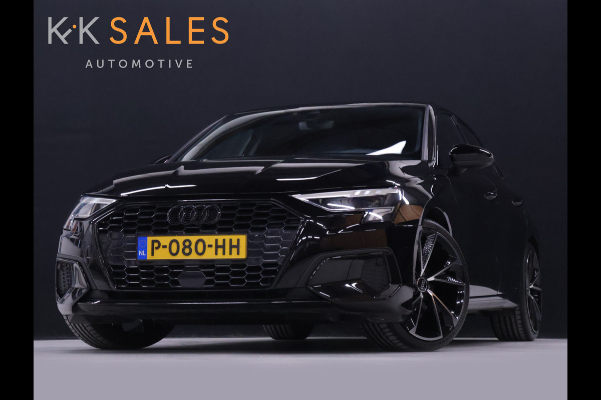 Audi A3 Sportback 35 TFSI Sport Black Edition [ADAPTIVE CRUISE, BANG & OLUFSEN, HEAD-UP, APPLE CARPLAY, TREKHAAK AFNEEMBAAR, ANDROID, MEMORY SEATS, STOELVERWARMING, VOL LEDER, PDC V+A, CLIMATE, NIEUWSTAAT]