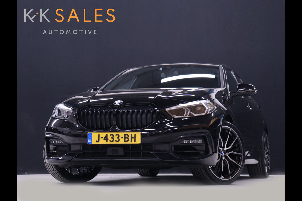 BMW 1-serie 118i Executive Edition [ADAPTIVE CRUISE, SPORT LINE, APPLE CARPLAY, ANDROID, STOELVERWARMING, LED, PDC V+A, CLIMATE CONTROL, NAVIGATIE, PRIVACY GLASS, DAB, BLUETOOTH, NIEUWSTAAT]