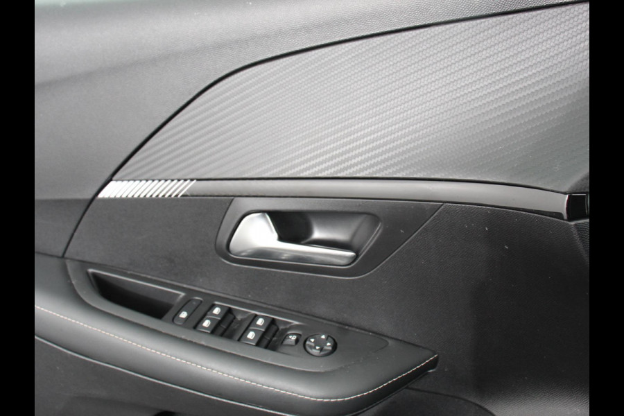 Peugeot e-208 EV Active Pack 50 kWh Climate Control Cruise control Half lederen bekleding Led verlichting Lichtmetalen velgen Navigatie Apple Carplay/Android Auto Parkeersensoren Stoelverwarming