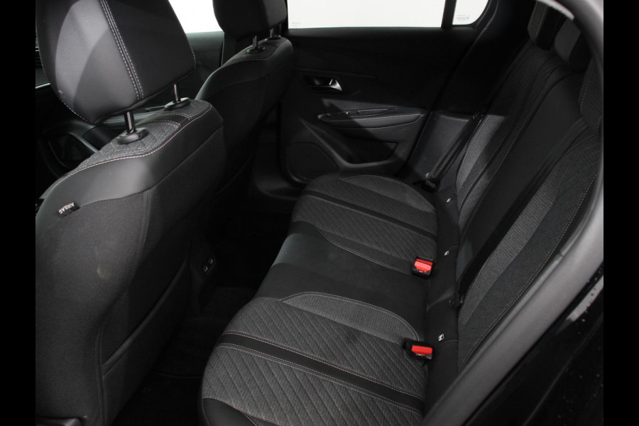 Peugeot e-208 EV Active Pack 50 kWh Climate Control Cruise control Half lederen bekleding Led verlichting Lichtmetalen velgen Navigatie Apple Carplay/Android Auto Parkeersensoren Stoelverwarming