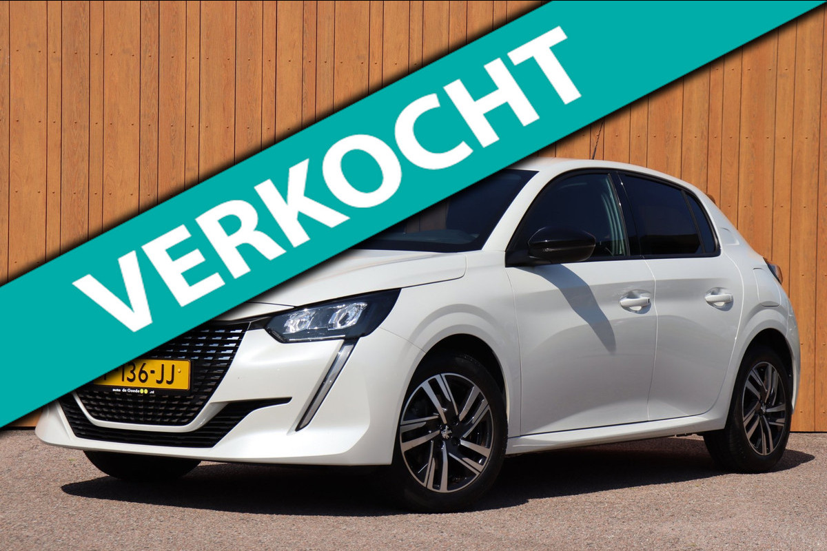 Peugeot 208 1.2 PT Allure parelmoer met. org.NL h.leer navi carplay