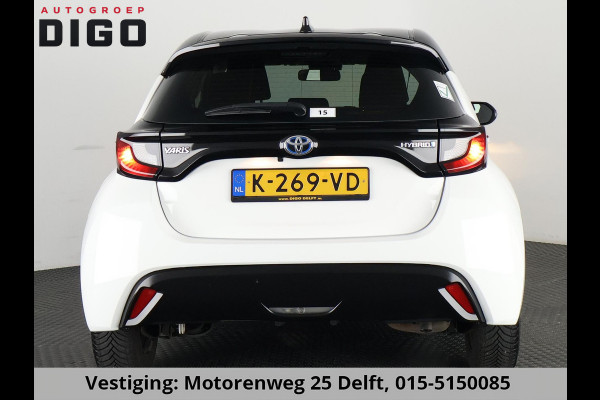 Toyota Yaris 1.5 HYBRIDE BLACK & WHITE GARANTIE TOT 3-2031! . APPLE CARPLAY & ANDRIOD AUTO . ACHTERUITRIJ CAMERA . ADAPTIEVE CRUISE CONTROL .