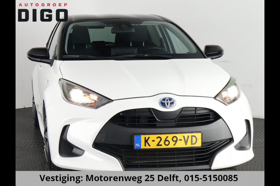 Toyota Yaris 1.5 HYBRIDE BLACK & WHITE GARANTIE TOT 3-2031! . APPLE CARPLAY & ANDRIOD AUTO . ACHTERUITRIJ CAMERA . ADAPTIEVE CRUISE CONTROL .