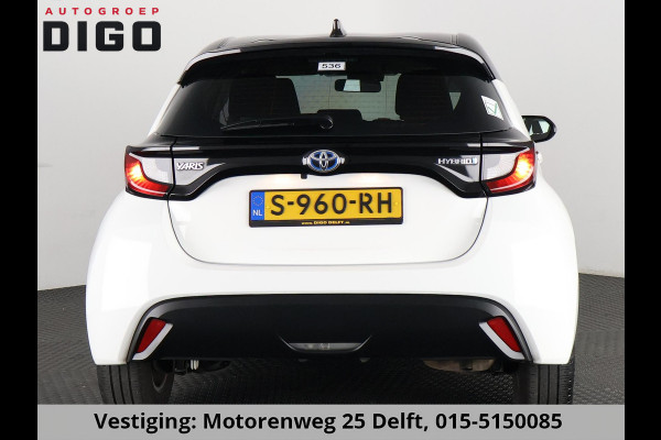 Toyota Yaris 1.5 HYBRIDE BI-TONE SPORT GARANTIE 6-2031 . ADAPTIEVE CRUISE CONTROL . DEALER ONDERHOUDEN . ACHTERUITRIJ CAMERA .