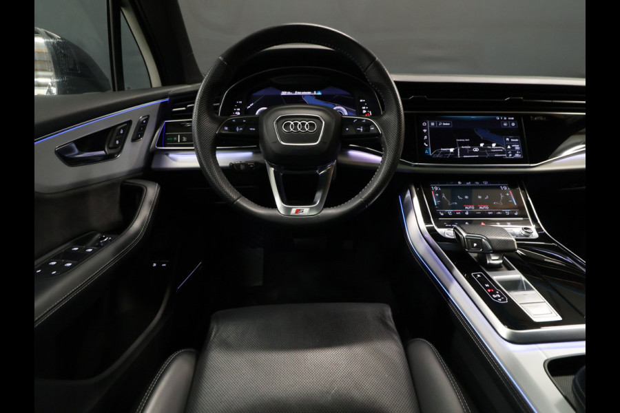 Audi Q7 60 TFSI e quattro Competition S line [TREKHAAK, SCHUIFDAK, 360° CAMERA, APPLE CARPLAY, STOELVENTILATIE, STUURVERWARMING, NIEUWSTAAT]