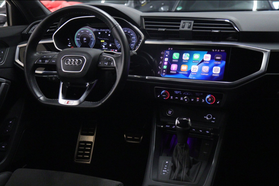 Audi Q3 Sportback 45 TFSI e S Edition 3X S-Line /PANO/KEYLES/STOELV/CARPLAY/VOL