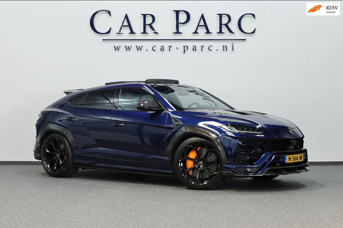 Lamborghini Urus 4.0 V8 NOVITEC 750+PK FULL CARBON/3D B&O/PANO/ACHTERAS.B/LEDER+MASSAGE/23" LMV/360 CAM/ACC/ECC/12 MND GARANTIE!